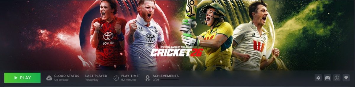 iamkhur's tweet photo. 🏏 CRICKET 26 STEAM GIVEAWAY! 🏏

One cricket lover to another ❤️

Doing this purely out of passion for the game — straight from my own pocket! 🔥

Giving away 1x Cricket 26 on PC Steam to a true fan!

To enter: 
✅ Follow me 
✅ Like this post
✅ Retweet

Winner will be picked randomly in 24 hours ⏰

(PC Steam only)

Let’s go brothers! 🇮🇳 

Who’s in? 💪

#Cricket26