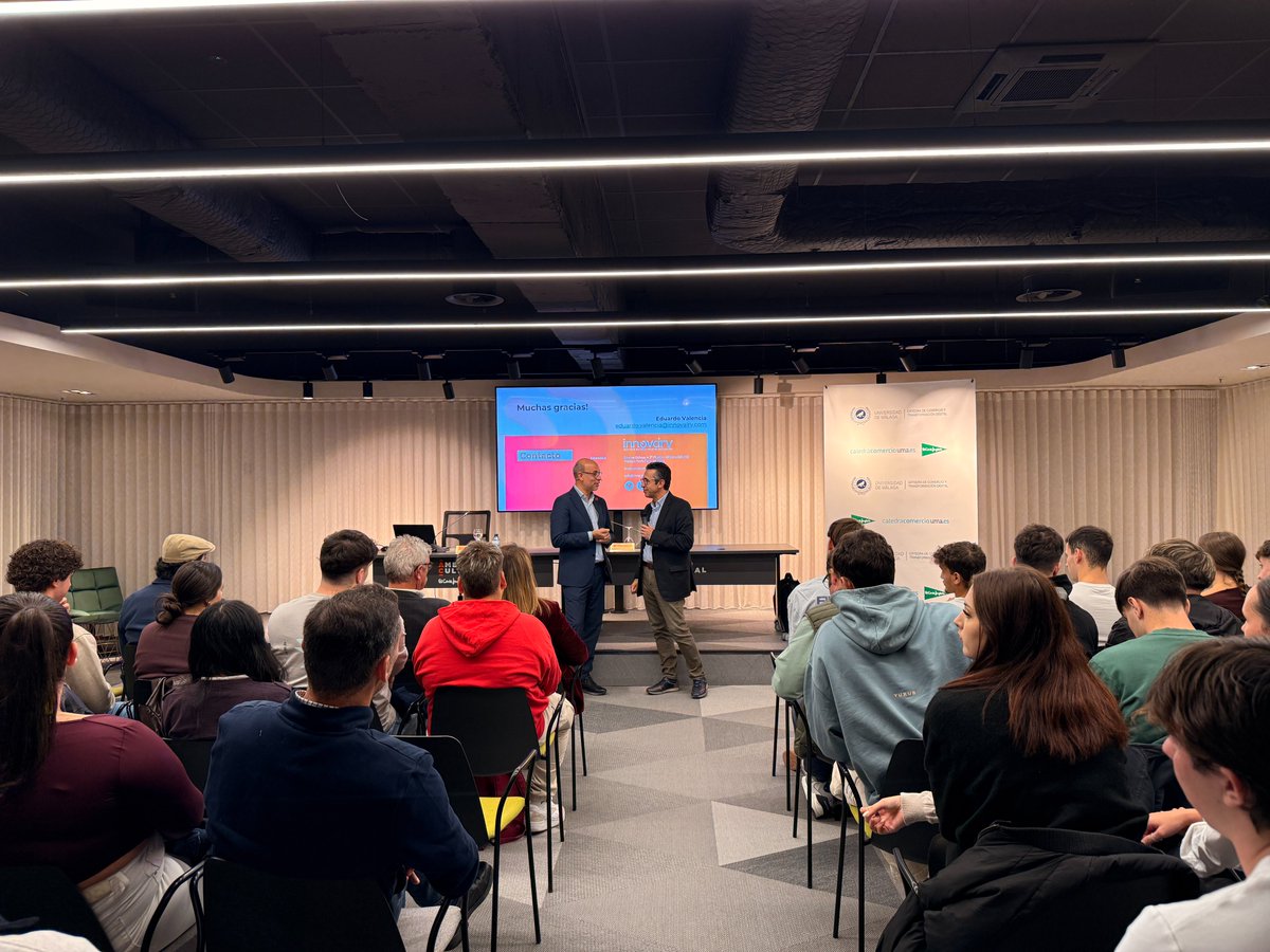 Cátedra de Comercio y Transformación Digital UMA tweet media