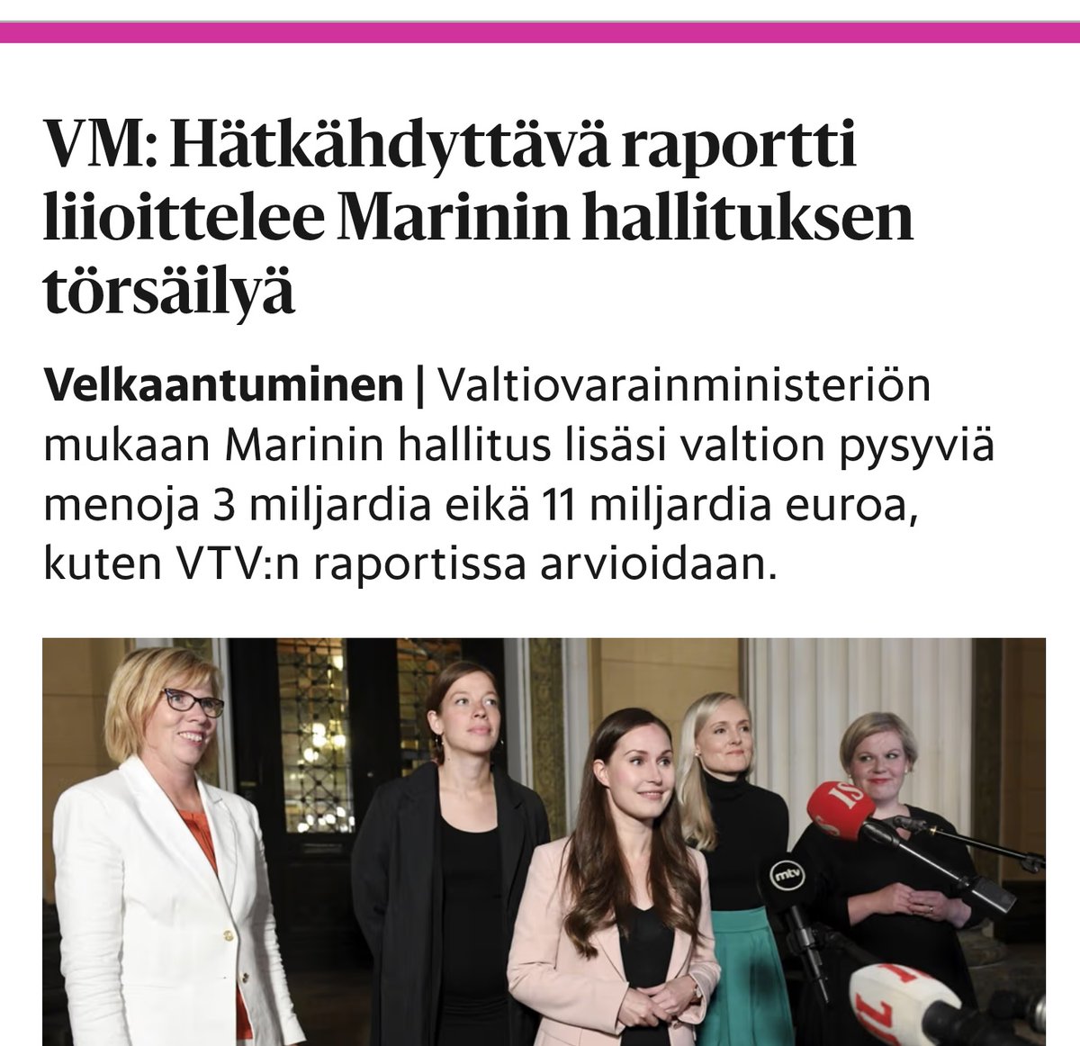 Riidellään jaksotuksista ja siitä tuhlasiko osaamattomat sosialistit 3 vai 11 MRN! 

Se on aika sama, kun sosialistien yhteiskunnan tuottavuuden #JARRUROOLI'n hintaa ei pysty edes arvioimaan. Jotain viitteitä näkee, kun vertailee Suomen brezhneviläisiä lukuja verrattuna Ruotsiin.