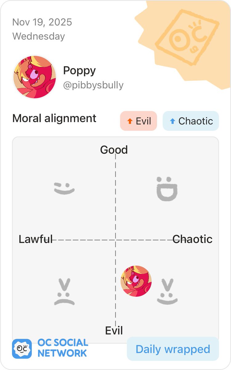 iDuckFilms's tweet image. Poppy&apos;s Daily Wrapped on OCSN for October 20!