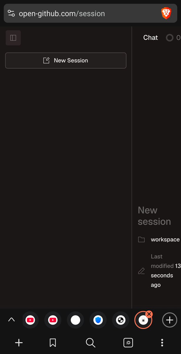 wgw_eth's tweet image. dang, not mobile ready 😁

would be sick to be able to continue &quot;working&quot; on mobile 😅

would be sick if i can even share both session - mobile and deskfop terminal.
