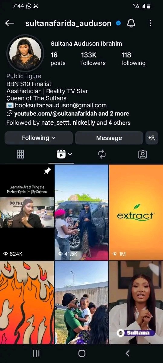 J8676Viwe's tweet image. One million views on Instagram 🖤🎉🥳
Queen salty , congratulations ♠️🔮♠️
@_sultanafarida 
#SultanaFarida 
#extract