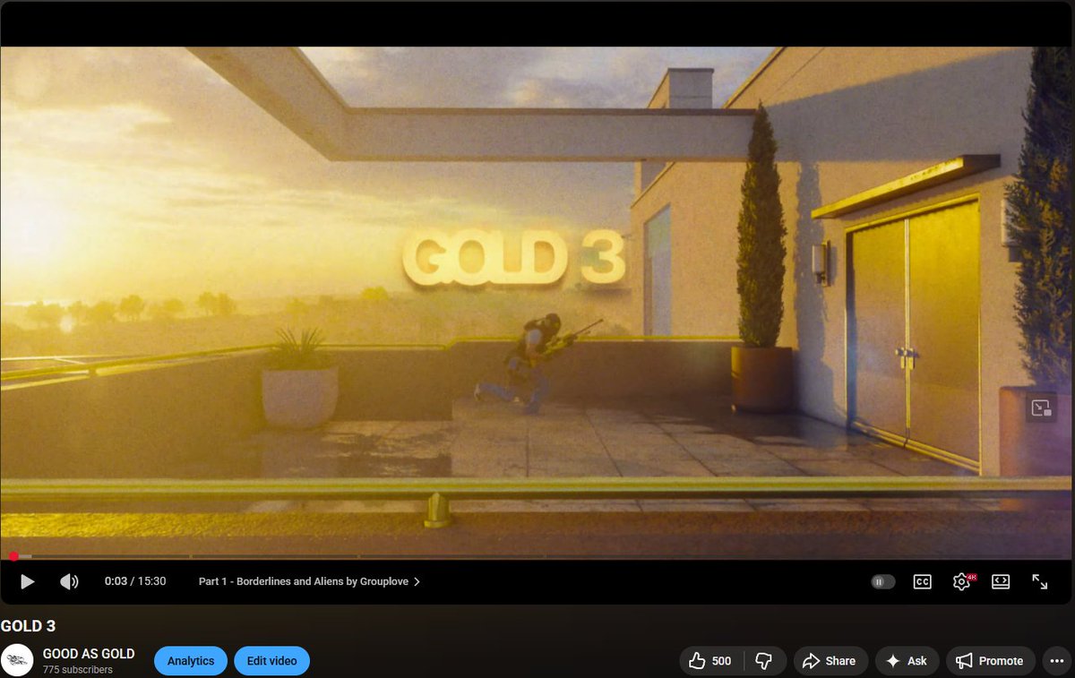 GoodAsGoldGG's tweet image. 500 likes, thank you ❤️