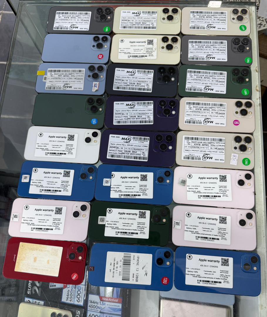 Flash_gadgetsss's tweet image. Direct UK iPhone 
13 pro, N600,000 
13 normal, N460,00, 
12 normal, N310,000
XR, N225,000 All 128 gb 
📍Location kano and kaduna, 
Delivery is nationwide 
Call or WhatsApp, 07077430334