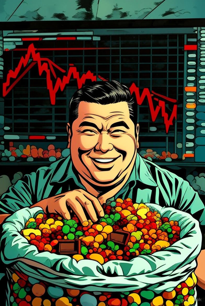MyBizWebDesign's tweet image. Stock market today: Opened like a kid who just demolished an entire Halloween candy bag at 7am —pure sugar rush euphoria.

Then reality kicked in harder than the 3pm coma.

Suddenly remembered vegetables exist.

Who needs stable blood sugar when you have volatility? 🥴📉🚀