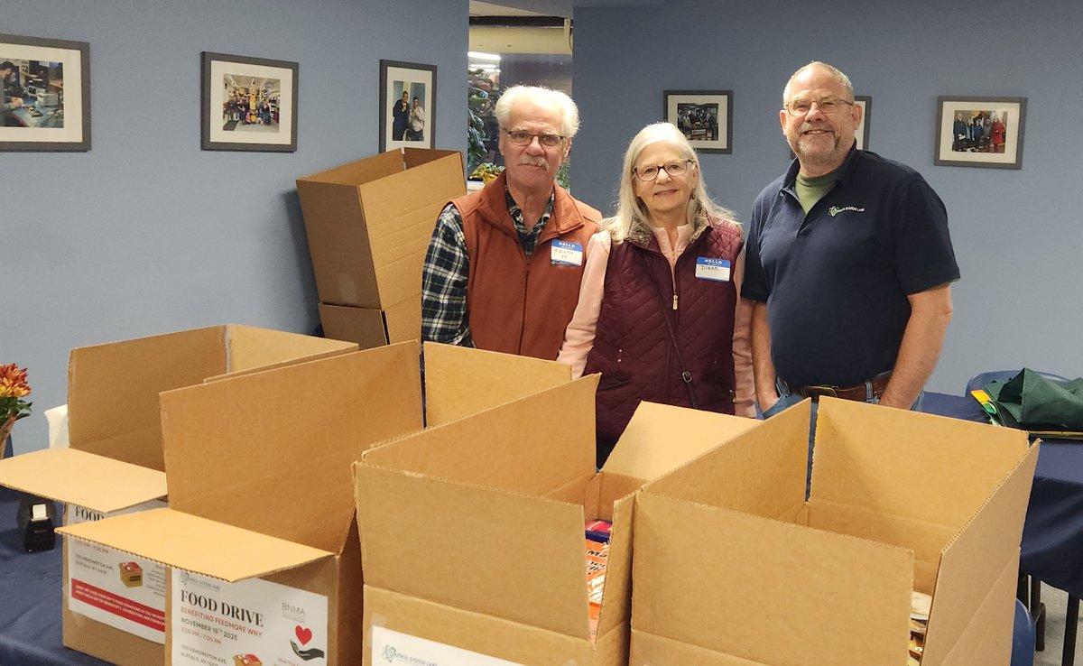 controlsyslabs's tweet photo. 📷Our food drive and open house on Tuesday was a huge success!
Together with the Buffalo Niagara Manufacturing Alliance, we collected a generous amount of food for FeedMore WNY! We truly appreciate everyone who stopped by and donated. https://t.co/HCAJomHQqS