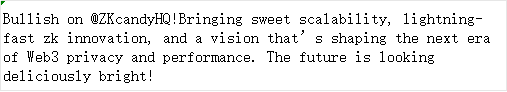 _12082001_'s tweet photo. @ZKcandyHQ #ZKcandyHQ #Astrolology #MissionStarbound Bullish on @ZKcandyHQ!Bringing sweet scalability, lightning-fast zk innovation, and a vision that’s shaping the next era of Web3 privacy and performance. The future is looking deliciously bright! asfas https://t.co/KEf1DD8spw