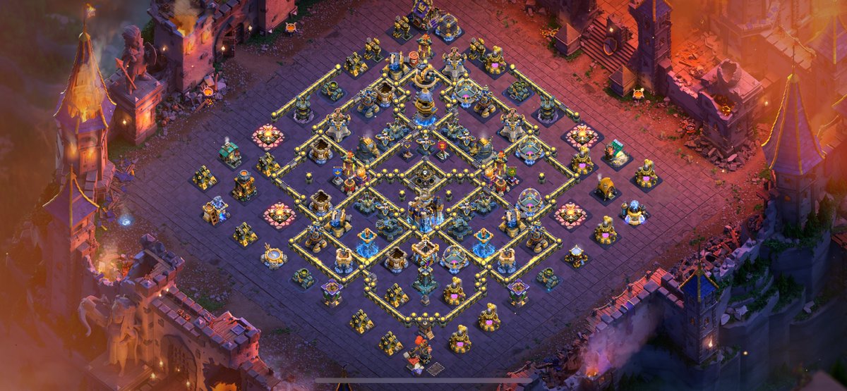 ClashWithWolfi's tweet image. "Fresh" TH18 Base 
(For non maxed Bomb Hive: please change it with the RevengeTower!)
link.clashofclans.com/en?action=Open…
2x Ice 1X Furnace and 7x Archer

You want more ? 
Feel Free to join my Base-Building Server ⬇️
discord.gg/c9dJMKESXE