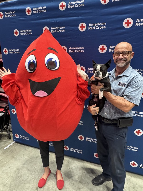 SoCal_RedCross's tweet image. We’re still feeling the excitement! Huge thanks to @SDSU, @GoAztecs, @CBS8, Chopper the Biker Dog &amp;amp; every amazing donor who made the 9th Annual Aztecs for Life Blood Drive a success! 🩸 344 units = hundreds of lives saved. ❤️🖤 #AztecsForLife #GiveBloodSaveLives