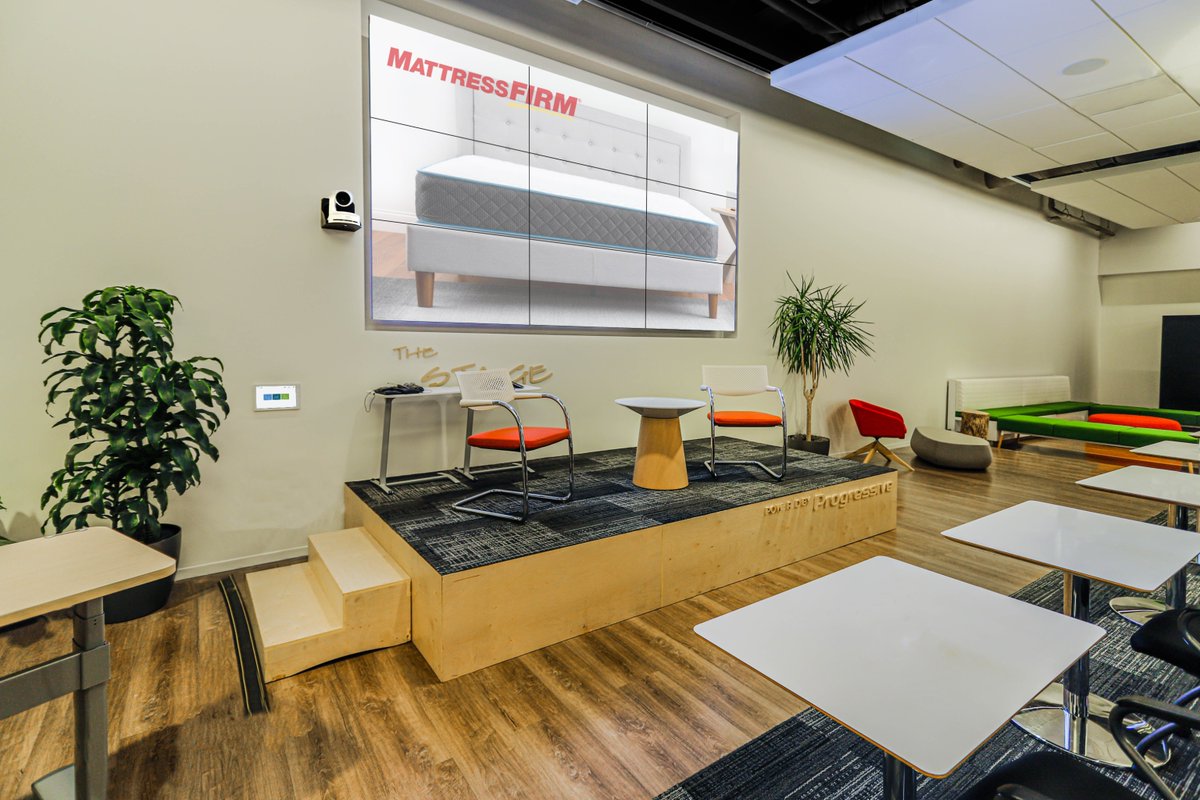 FordAudioVideo's tweet image. Modernizing Meeting Spaces at Mattress Firm 🏢

Ford AV standardized video conferencing across Mattress Firm’s headquarters with Microsoft Teams Rooms featuring one-touch controls and smart audio in 35 spaces.

Read more: fordav.com/projects/mattr…

#TeamsRooms #WorkplaceTechnology