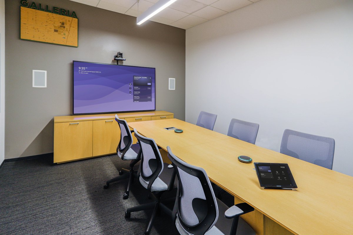 FordAudioVideo's tweet image. Modernizing Meeting Spaces at Mattress Firm 🏢

Ford AV standardized video conferencing across Mattress Firm’s headquarters with Microsoft Teams Rooms featuring one-touch controls and smart audio in 35 spaces.

Read more: fordav.com/projects/mattr…

#TeamsRooms #WorkplaceTechnology