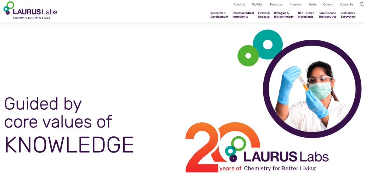 thevicky_roy's tweet image. [1/10]
Laurus Labs Limited | NSE: LAURUSLABS | BSE: 540222 | Rs 991

What Laurus Labs Does
The Business Model:

Laurus is a research-driven pharma company specializing in complex chemistry CDMO services and generic APIs. They&apos;re global leaders in antiretroviral (ARV)…
