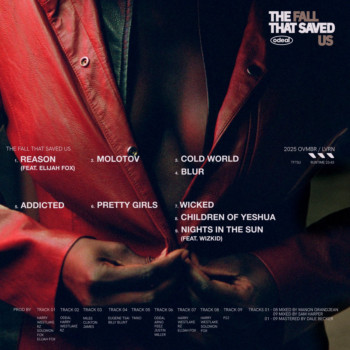 iamodeal's tweet image. nine ways out of Lustropolis.
The Fall That Saved Us - out midnight. pre-save in bio.