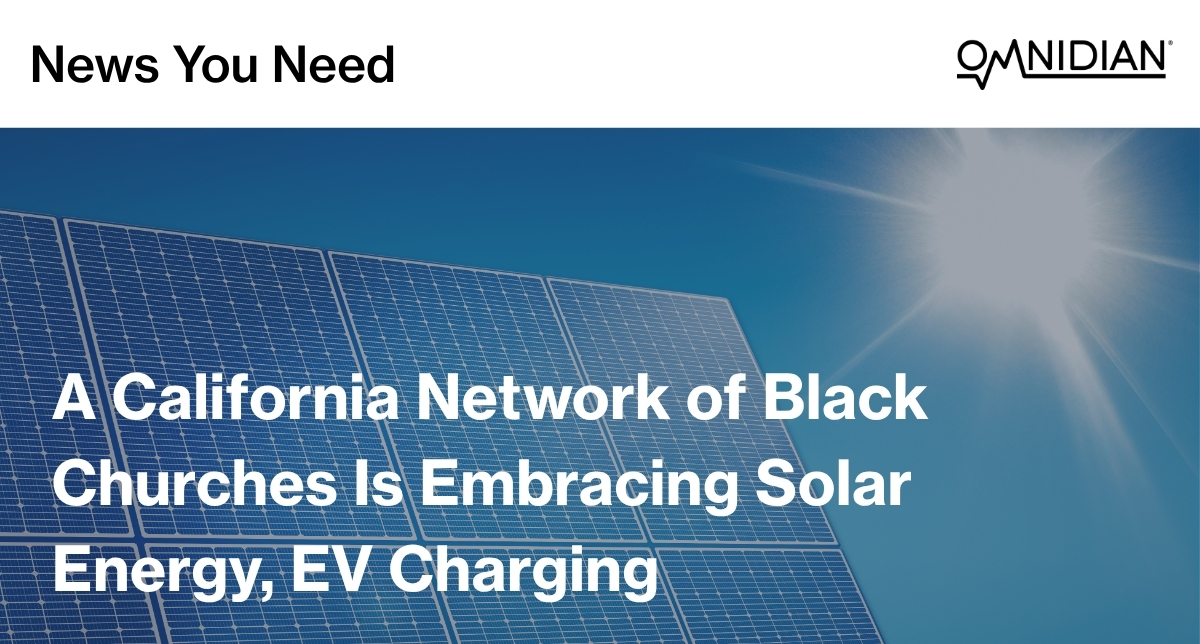 Omnidian's tweet image. Bay Area churches are leading the charge with Community Decarbonization Hubs, integrating solar power and EV charging. The project is expected to generate around $500,000/yr:
hubs.ly/Q03RVcnL0

#SolarEnergy #EVCharging #Decarbonization