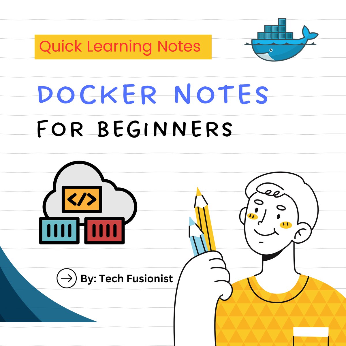 TTechFusionist's tweet image. 🚀 FREE Docker Notes for Beginners - Today Only! 🐳🔥

Struggling to understand Docker?
I’m giving away my Beginner-Friendly Docker Notes that break everything down in simple, practical steps.

What’s inside:
✅ Containers, Images &amp;amp; Dockerfiles
✅ Workload Management &amp;amp;…