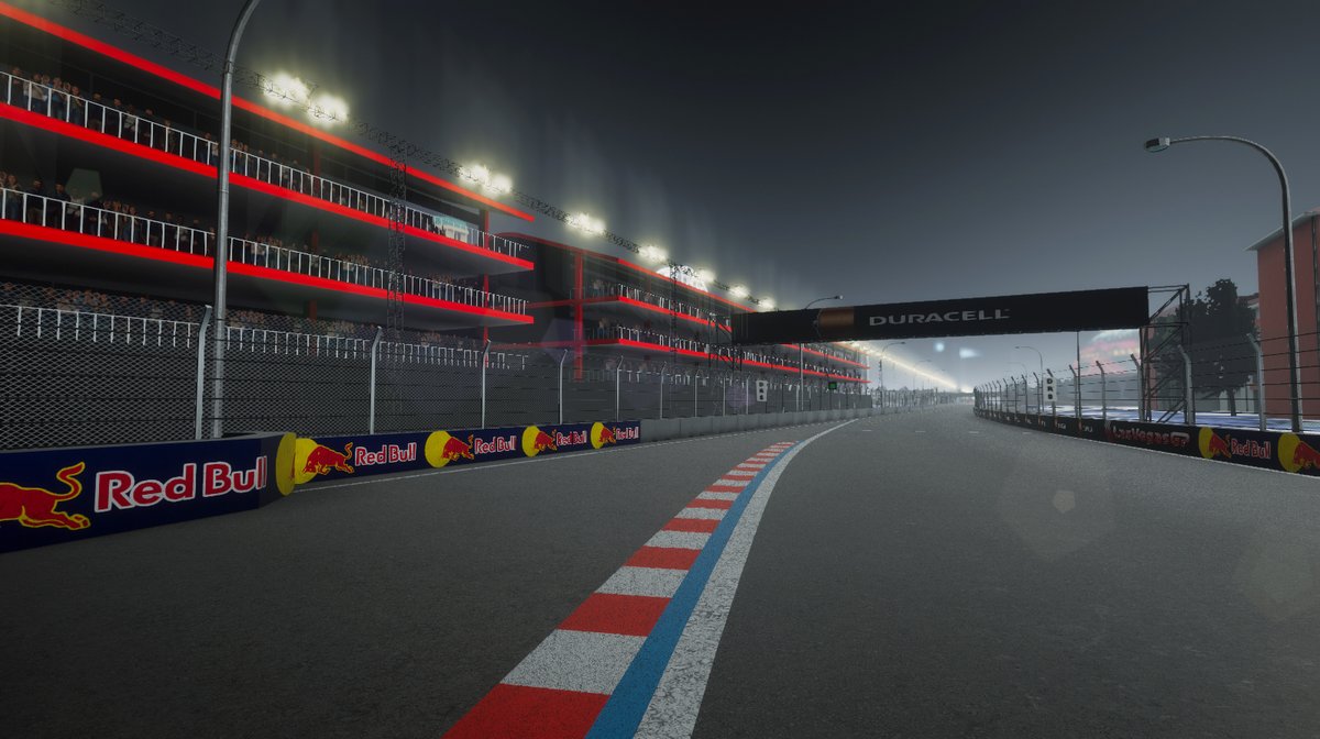 PuntoSimu's tweet image. Las Vegas Strip Circuit, uno de los más de 100 modelos 3D de circuitos que hicimos. Algunas capturas testeando el sistema de iluminación artificial en Unity

#lasvegas #3ddevelopment #motorsport #lasvegasgp #3d #3dart #development #Simulator #Racing