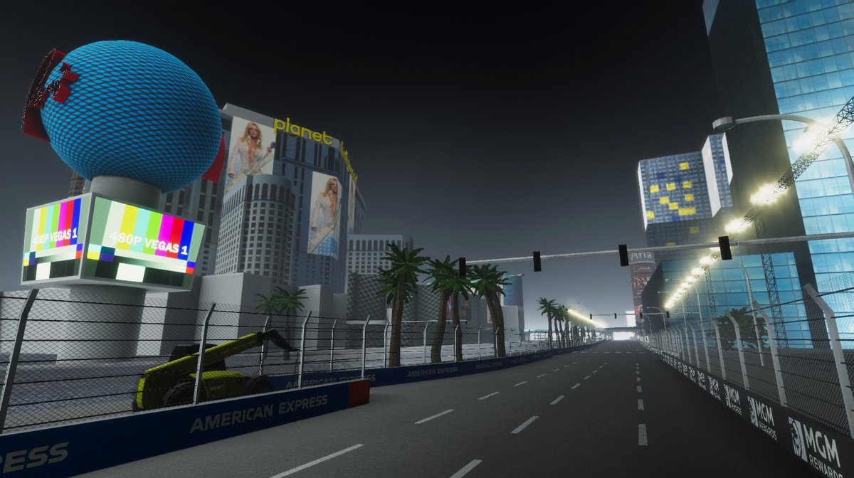 PuntoSimu's tweet image. Las Vegas Strip Circuit, uno de los más de 100 modelos 3D de circuitos que hicimos. Algunas capturas testeando el sistema de iluminación artificial en Unity

#lasvegas #3ddevelopment #motorsport #lasvegasgp #3d #3dart #development #Simulator #Racing