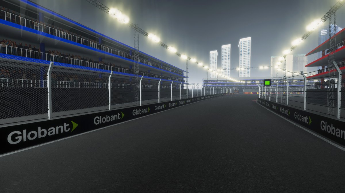 PuntoSimu's tweet image. Las Vegas Strip Circuit, uno de los más de 100 modelos 3D de circuitos que hicimos. Algunas capturas testeando el sistema de iluminación artificial en Unity

#lasvegas #3ddevelopment #motorsport #lasvegasgp #3d #3dart #development #Simulator #Racing