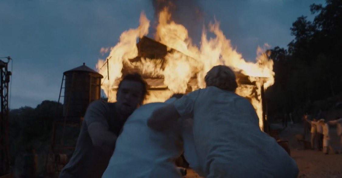 basedyaoi's tweet image. don’t play with fire in the house haymitch