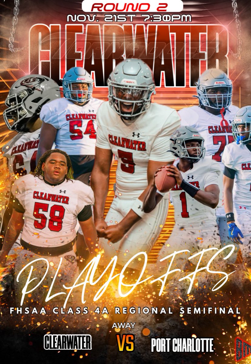 CHS_Tornadoes's tweet image. Round 2!!!! Believe in us!!! Focus on the details and let’s go get a Win and move onto Round 3! A chance to play in the Turkey Bowl! All the sacrifice to get to this moment! The time is now!!!! @jaylen_1white @d1_wayne7 @JamaarJackson1 @_KentrailMcrae5 @S_Roseborough64
