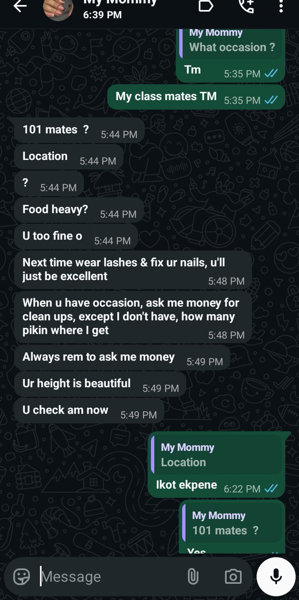 My mother 😂😂😇