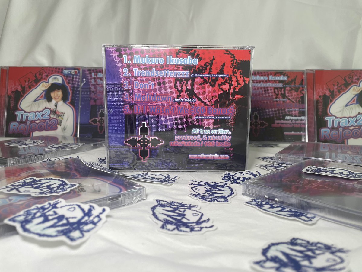 mika_mioda's tweet photo. 16:9 krollo ✥ - Trax2Reject2 - Now available on CD at mikamioda dot com
Contains extra bonus track (Seperate from the Bandcamp exclusive)
#2bFactual https://t.co/80u3MFvA9e