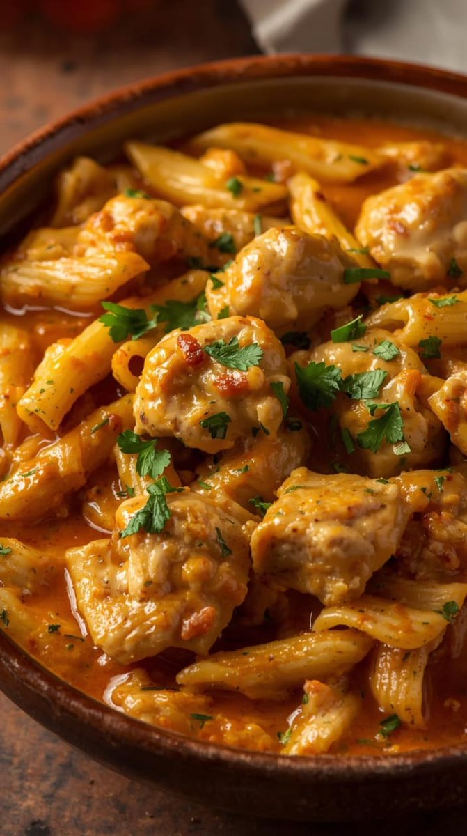 SimplyMeat2025's tweet photo. Cowboy Butter Chicken Pasta – The Ultimate Comfort Dish 🤠🍝

Making this Cowboy Butter Chicken Pasta tonight and WOW 😍🔥
Creamy, buttery, a little spicy, and the perfect comfort meal. New favorite dinner for sure! 

#CowboyButter #ChickenPasta #ComfortFood #DinnerIdeas https://t.co/Eijn3cKvR7