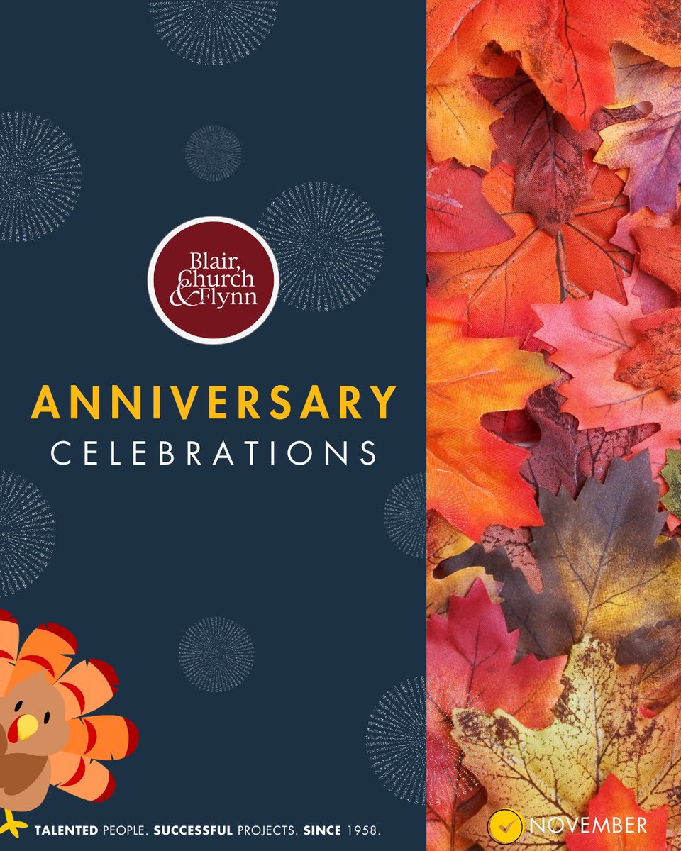 bcfengr's tweet image. We want to congratulate everyone celebrating their November Work Anniversaries! We appreciate each and every one of you!🙌

#TalentedPeople #SuccessfulProjects #Since1958 #WorkAnniversary #November