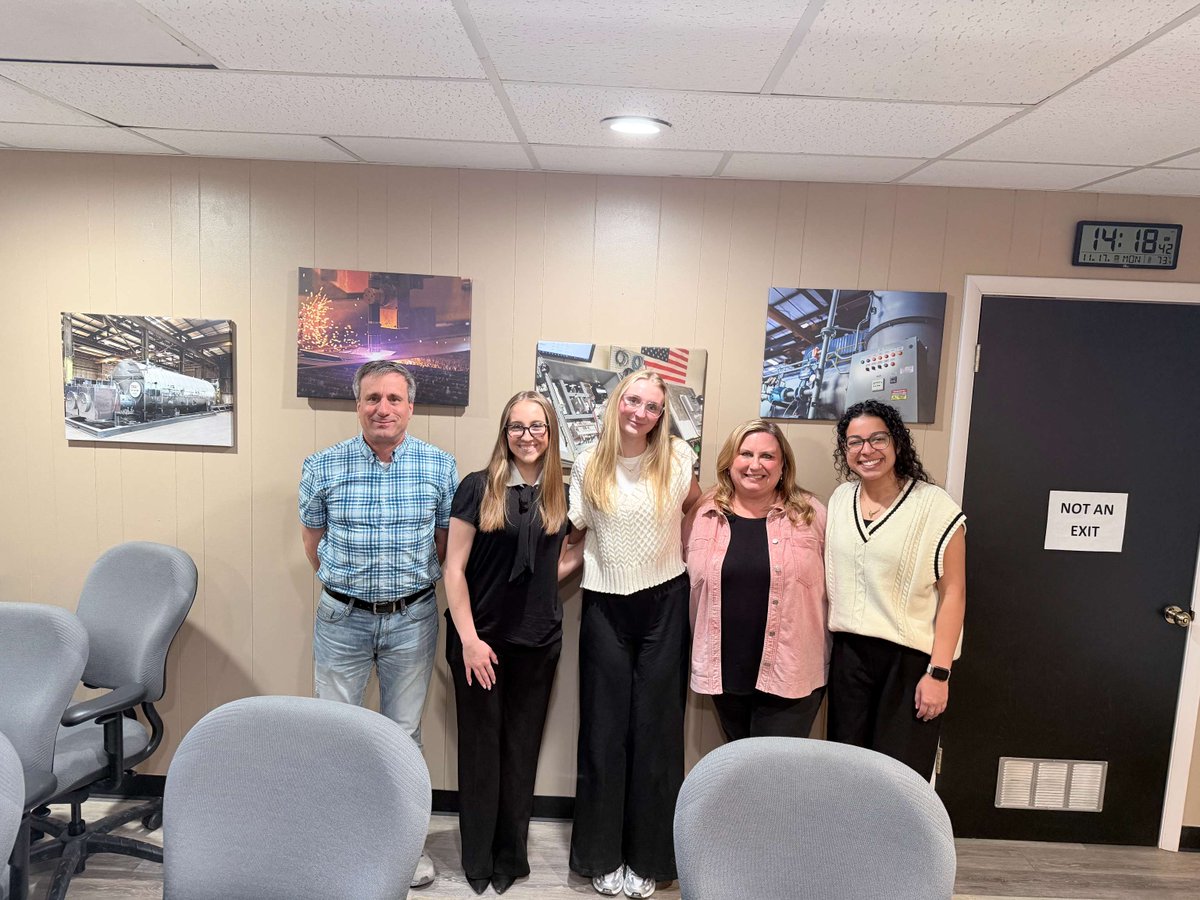 OgiProcess's tweet image. Last week, we had the pleasure of hosting Operations Management students from John Brown University for a tour of our facility! We enjoyed showing them how our equipment is built and tested. It was especially great seeing Allison, one of our former interns.