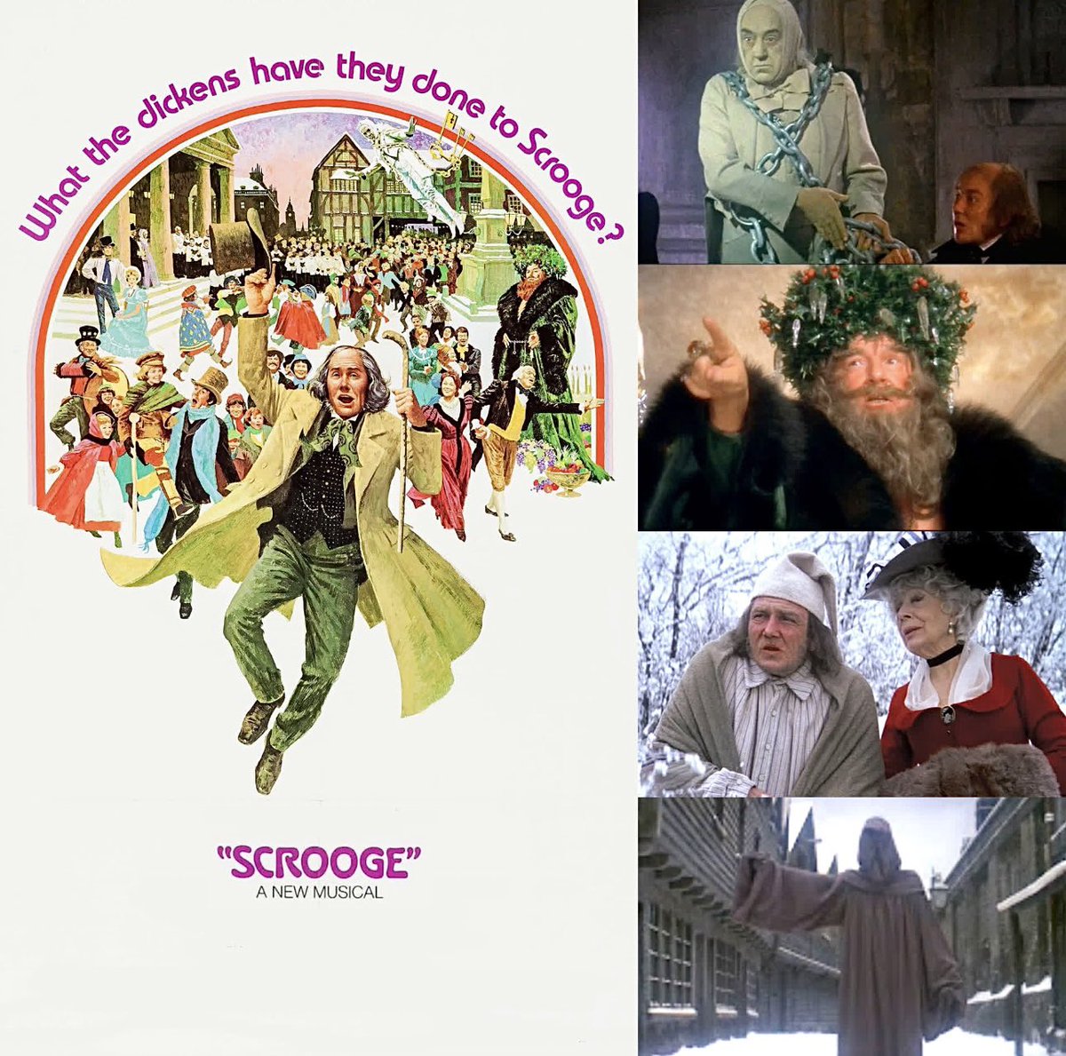 2ndaryProtocol's tweet image. The musical ‘Scrooge’ starring Albert Finney and Alec Guinness sang and danced its way into theaters in New York City this week in 1970 🎶🎄👻 #OTD

&quot;𝚃𝚑𝚎𝚛𝚎 𝚒𝚜 𝚗𝚎𝚟𝚎𝚛 𝚎𝚗𝚘𝚞𝚐𝚑 𝚝𝚒𝚖𝚎 𝚝𝚘 𝚍𝚘 𝚘𝚛 𝚜𝚊𝚢 𝚊𝚕𝚕 𝚝𝚑𝚎 𝚝𝚑𝚒𝚗𝚐𝚜 𝚝𝚑𝚊𝚝 𝚠𝚎 𝚠𝚘𝚞𝚕𝚍…