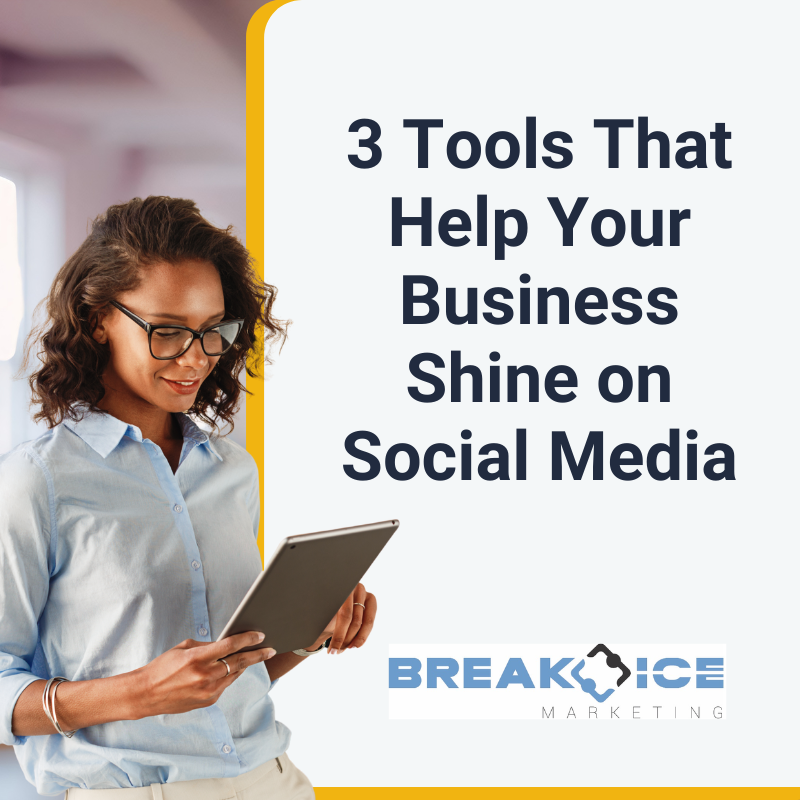 Hdowellbreakice's tweet photo. Social media doesn’t have to be overwhelming. Try these 3 tools—and the real secret weapon: Break Ice Marketing. We help your brand show up and stand out. https://t.co/LioxE89Agl
