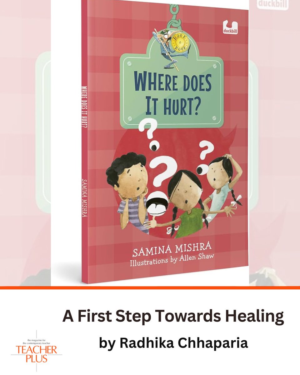 In her review of ‘Where Does It Hurt?’ written by Samina Mishra &amp; illustrated by Allen Shaw, Radhika Chapparia highlights the importance of gentle conversations about hurt, empathy, and healing.

Read here: bit.ly/49pA1MS

#BookReview #ChildrensBooks #Empathy