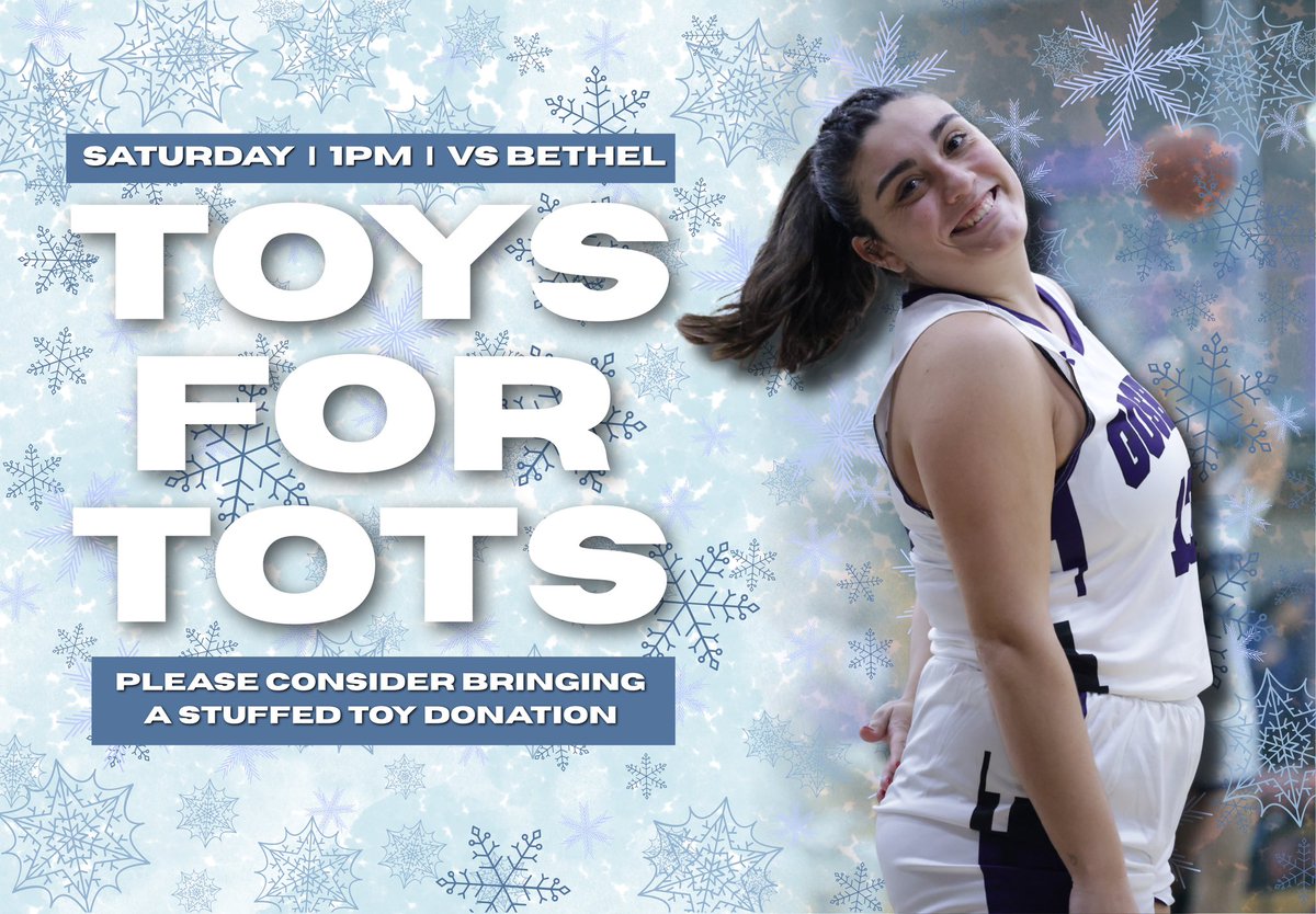 GCMapleLeafs_WB's tweet photo. Join us Saturday at the Ruth Gunden Gymnasium for a Crossroads rivalry matchup, and please consider bringing a stuffed toy donation🩵 

🆚 Bethel University
📍 Ruth Gunden Gymnasium
⏰ 1:00pm ET https://t.co/nkamFfehQL