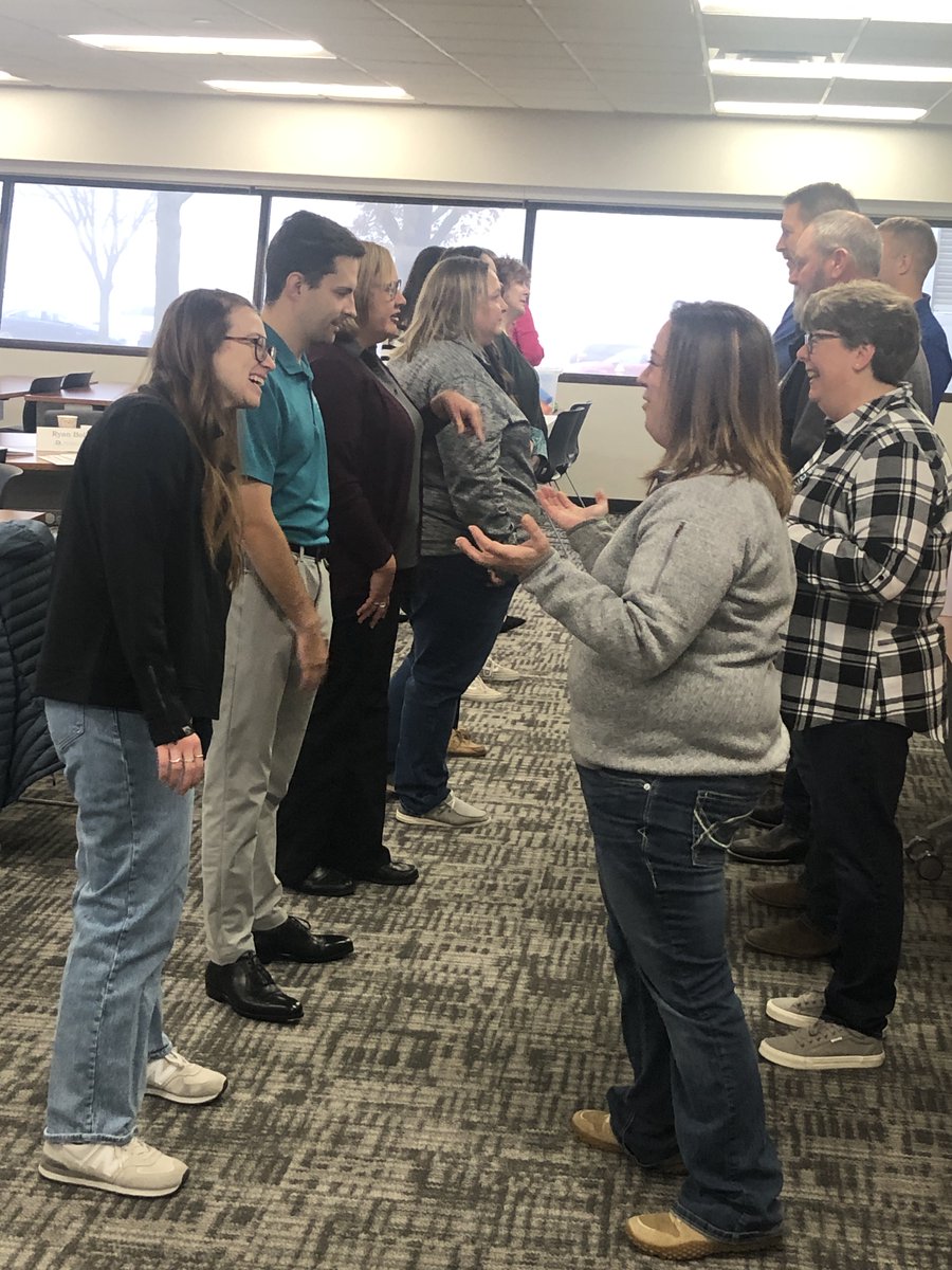 ICA's Leadership Academy participants are spending the day training with The Ray Center at Drake University.  Lots of learning, connecting, and some fun mixed in!