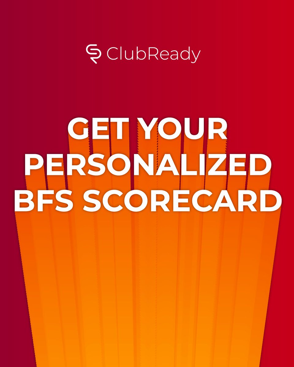 Take this quick Boutique Fitness Business assessment to:
1. Receive your personalized BFS scorecard
2. Get a complimentary, no-obligation expert review of results!

TAKE THE SURVEY: loom.ly/Tf86l_U