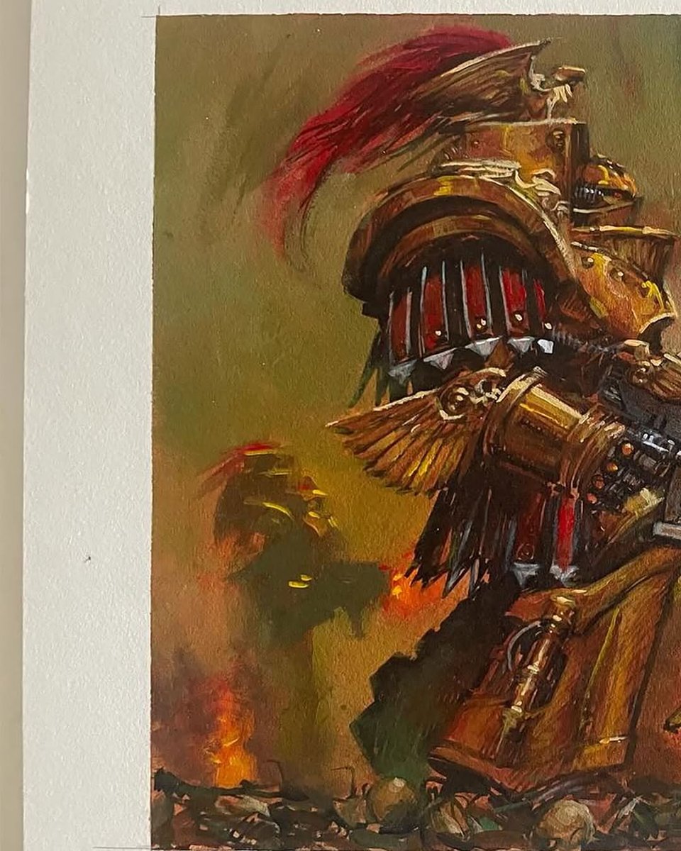 WH40kbestof's tweet photo. Custodes Terminators by Adrian Smith https://t.co/LGQ0DINgpm