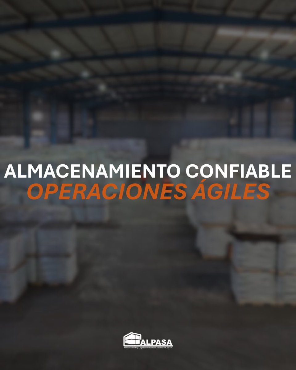 AlpasaOficial's tweet image. Optimizamos cada espacio, coordinamos cada movimiento y garantizamos que cada entrega se realice con precisión, reduciendo costos y aumentando la productividad de su empresa.

🖥 alpasa.mx 
📩 servicios@alpasa.com.mx
📲 +52 1 833 283 8776 

#Alpasa #logística