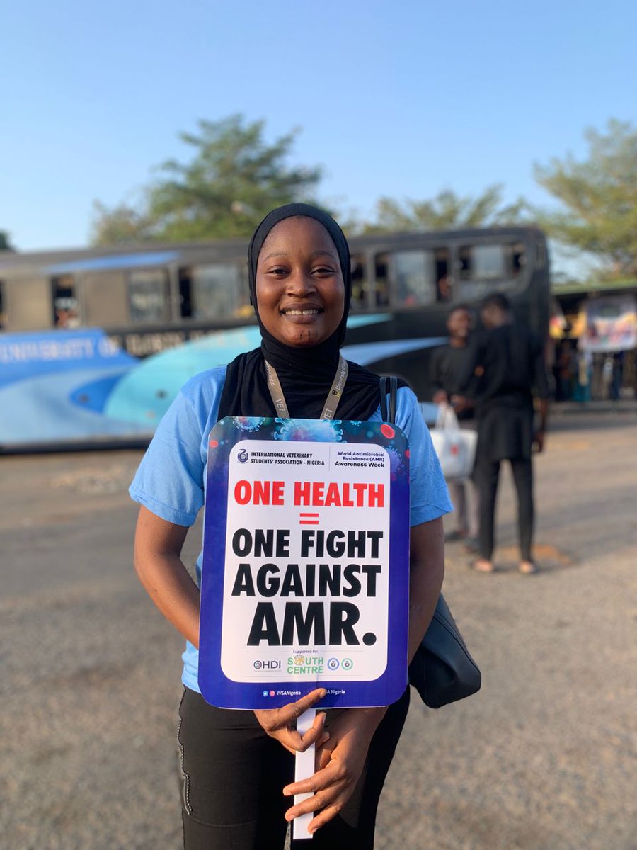 DVM_26_Unilorin's tweet image. Join us in our fight against Antimicrobial Resistance.