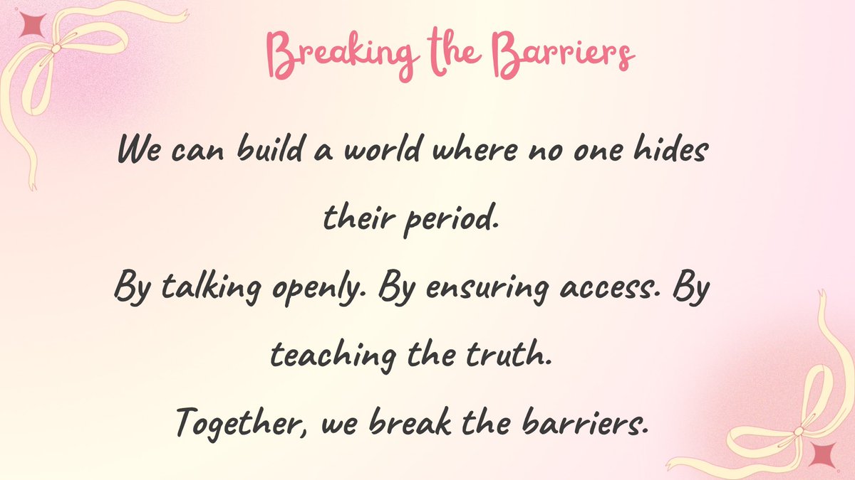 OShifau27's tweet image. No one should have to hide, struggle, or suffer because of their period.
True dignity means periods without barriers. #divachampions #sangpoursang #redthread #endingperiodstigma #menstrualdignity @Fos_Feminista @EVA_Nigeria