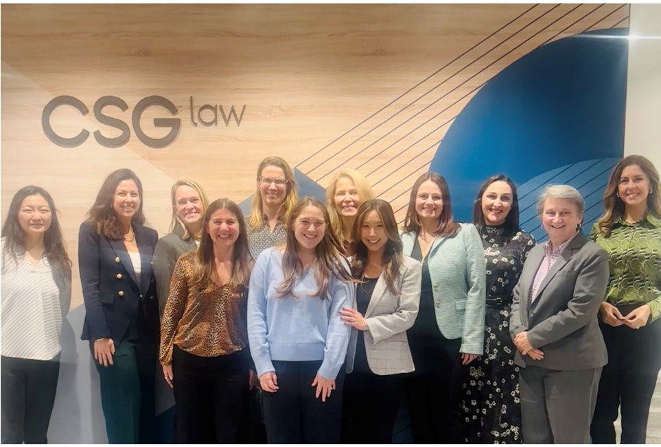 WWCDA1's tweet image. Earlier this month, the #WWCDA New Jersey Chapter gathered for a lively discussion on the use of AI in our practice. Thank you to BDO for leading the discussion and CSG Law for hosting!