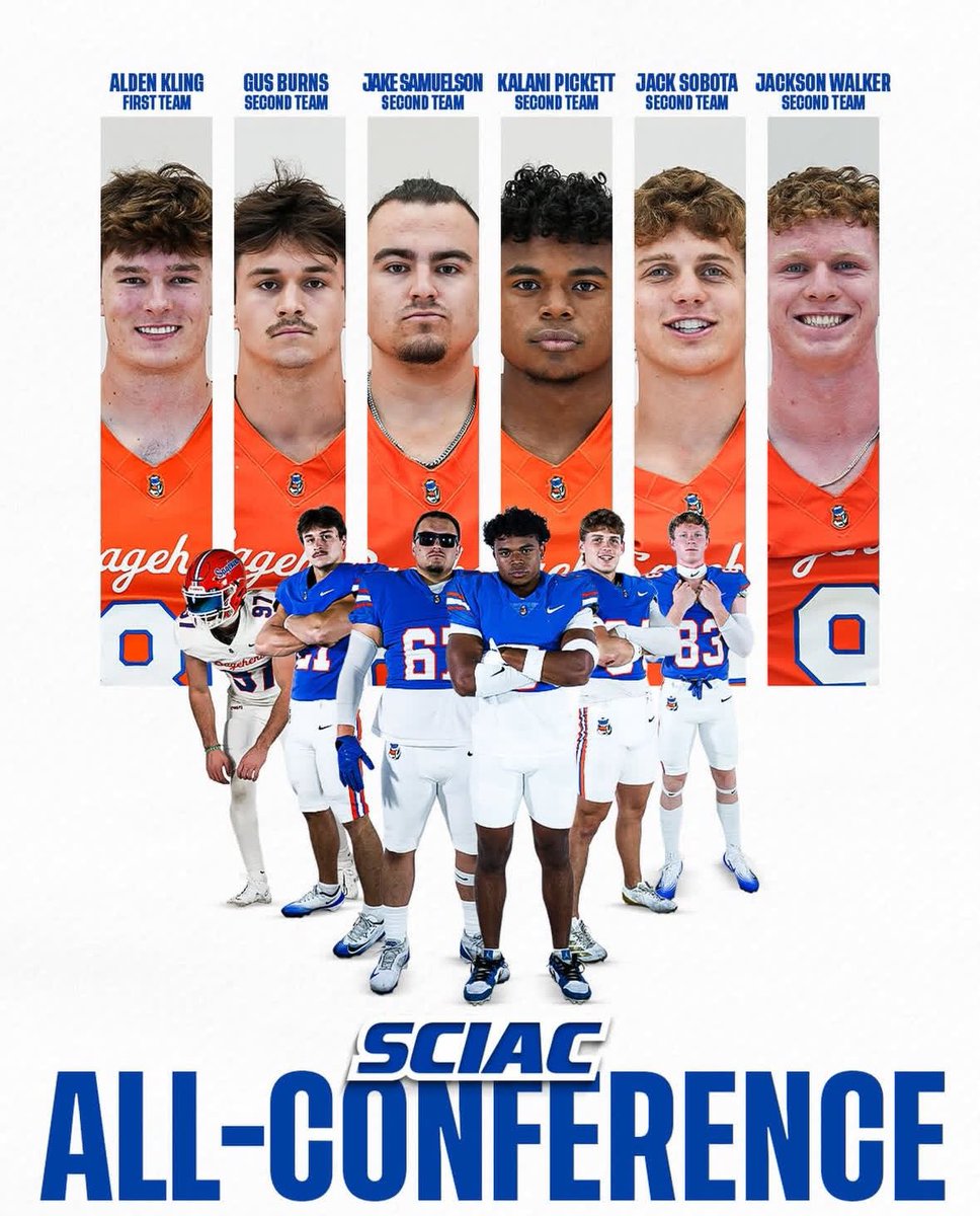 Sagehens's tweet image. 𝐒𝐢𝐱 𝐒𝐚𝐠𝐞𝐡𝐞𝐧𝐬 𝐧𝐚𝐦𝐞𝐝 𝐅𝐨𝐨𝐭𝐛𝐚𝐥𝐥 𝐀𝐥𝐥-𝐒𝐂𝐈𝐀𝐂 🏈🙌

#GoSagehens #SagehenFB