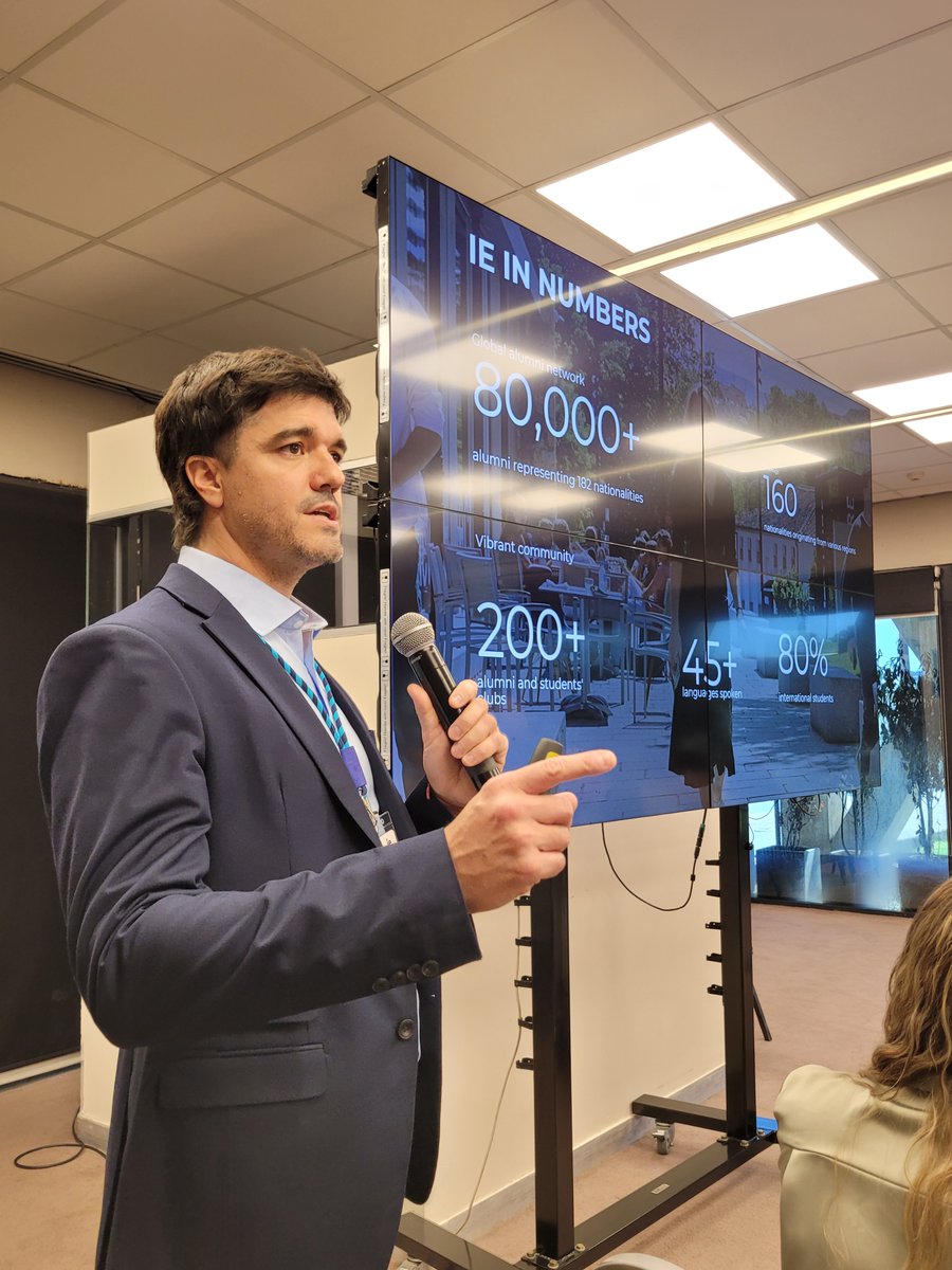 Llevamos adelante un encuentro institucional para fortalecer la cooperación internacional y el intercambio académico entre <a href="/IEuniversity/">IE University</a> 🇪🇸 y autoridades provinciales, representantes de universidades cordobesas y delegados del entramado productivo local.