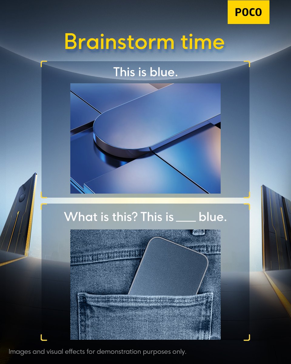 FreeMeGyanLo's tweet image. This is Denim Wala Blue #DenimBlue 

#POCO #POCOF8Ultra