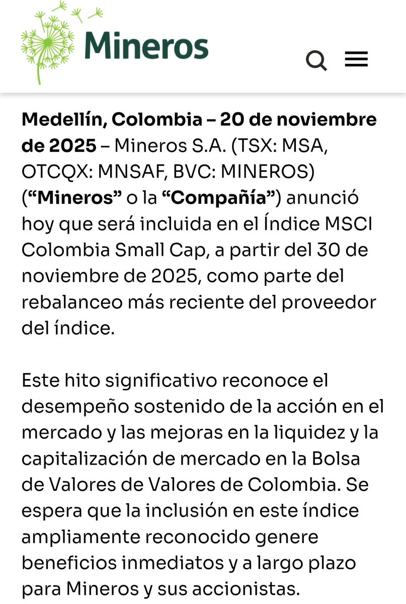 Tradecolpereira's tweet image. #MINEROS