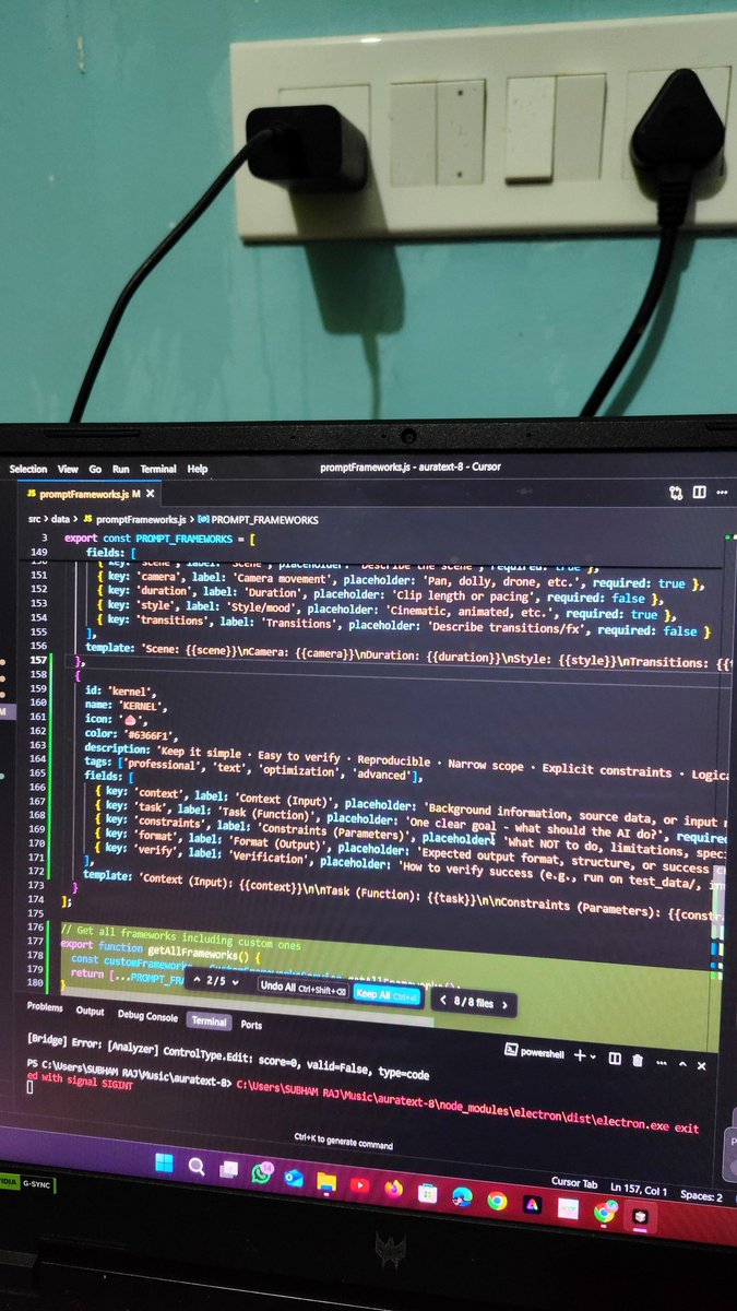 YashRa4j's tweet photo. I’m building a prompt-optimizer app for Windows (@auratext) and I’m torn between open-sourcing it or keeping it private. I’m new to the whole ‘community vs closed product’ decision. If you’ve built dev tools before — what worked for you? https://t.co/HMoJTPa0CN