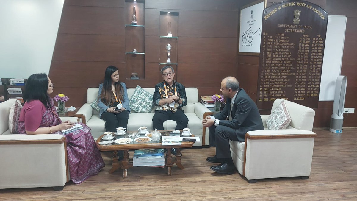 swachhbharat's tweet image. @jackwto shared insights from his global work, on transforming sanitation scenario and overcoming sanitation challenges. 🌍🚽

#HamaraShauchalayHamaraBhavishya #WorldToiletDay #SBMG