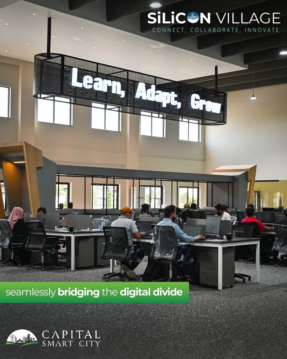 smartcitypk1's tweet image. #SiliconVillage stands tall as the epitome of cutting-edge innovation and advancement in cloud infrastructure. With its state-of-the-art technology and visionary approach, it seamlessly bridges the digital divide, empowering individuals and businesses to thrive in the digital era