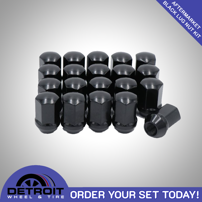 TheDetroitWheel's tweet photo. AFTERMARKET BLACK LUG NUT KIT 💸Get 3% off when you follow us and checkout with code SAVE3DWT https://t.co/eansarmW4r