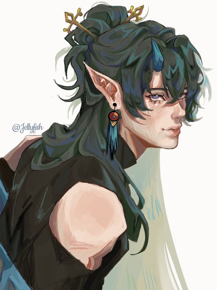 Jellyoverse's tweet image. #VGenCode
Hello! Nice to meet you, I&apos;m Jellyfish! I would like to try my luck and get a VGen code to earn money doing what I love! I would greatly appreciate the support to reach the goal. ꉂꉂ(ᵔᗜᵔ◍)
Goal: 100 likes and 20 retweets!
I present you my art!