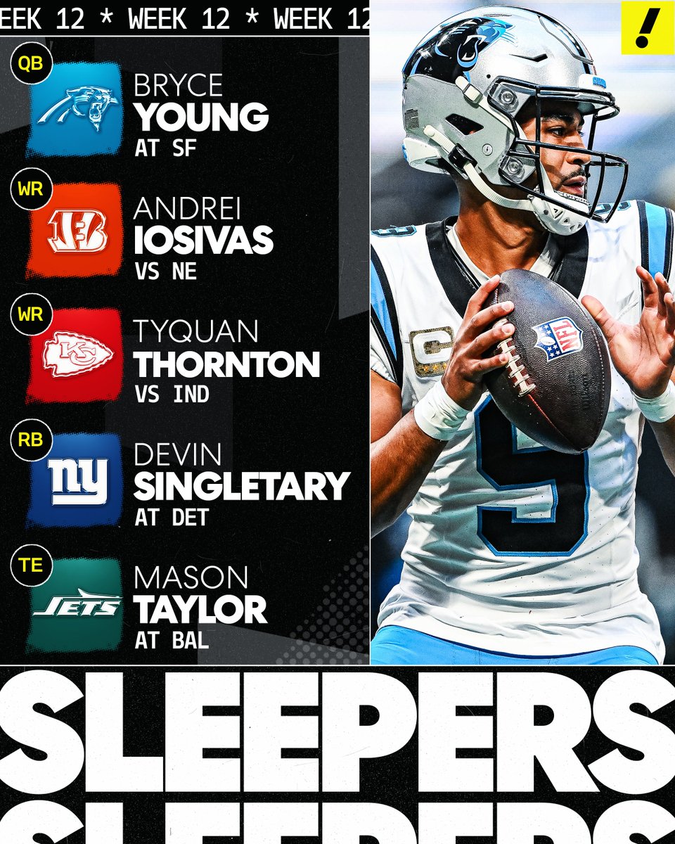 YahooFantasy's tweet photo. Don't sleep on these players in Week 12 👀

(via @scott_pianowski) https://t.co/8jPFBkWslz